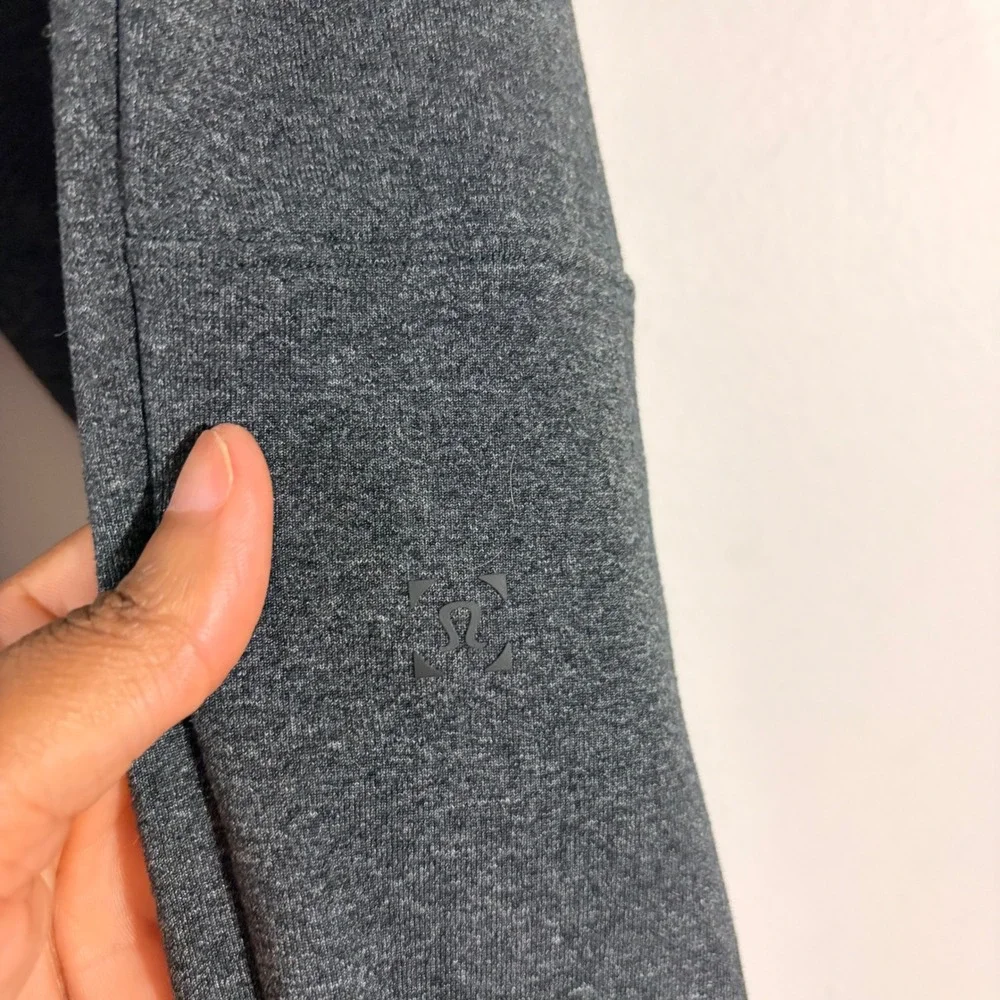 Lululemon Athletic Pants Mens M Charcoal Gray Heather Excellent ABC Straight Leg